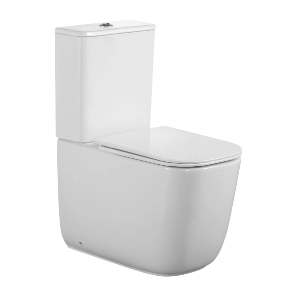 Унитаз компакт VOLLE Puerta 620x355 прямоугольный, с сид ...