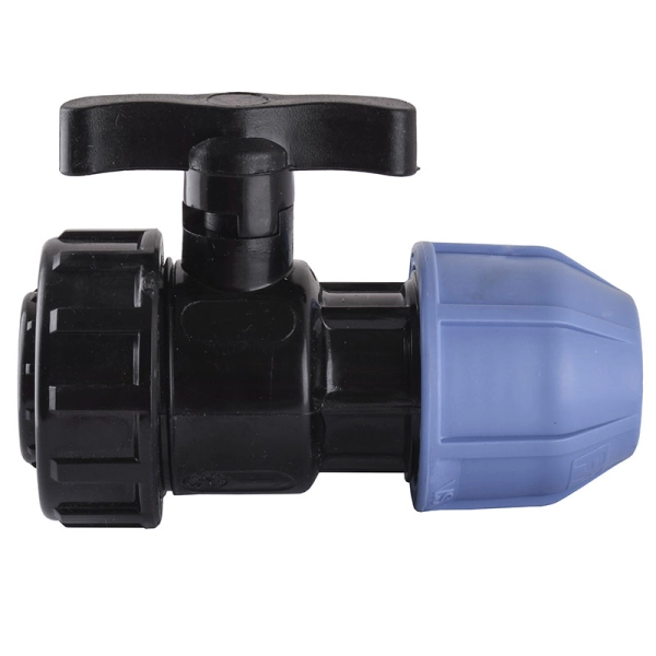 Кран шаровой ПНД Vsplast 40х1 1/4" ВР 6002
