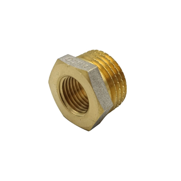 Футорка латунная ASCO 1/2"x3/8" ВН с проточкой