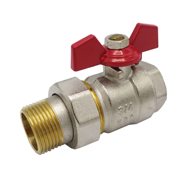 Кран с американкой W-Line 3/4" ВН прямой, латунь