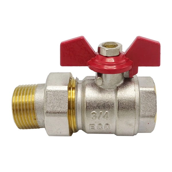 Кран с американкой W-Line 3/4" ВН прямой, латунь