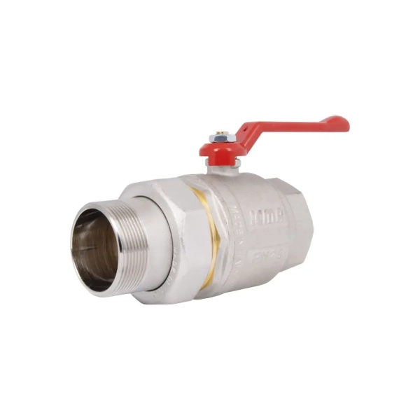 Кран с американкой Icma 2″ ВН прямой, латунь (87347AJ11)