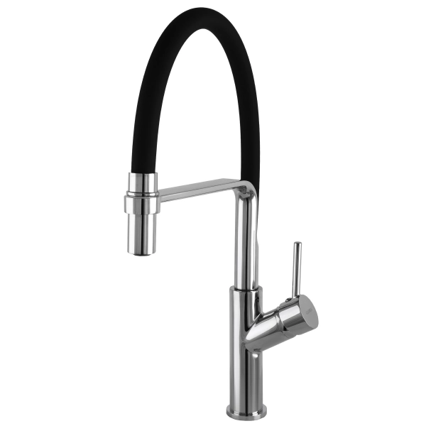 Смеситель для кухни Globus Lux Denver Flex с гибким изли ...
