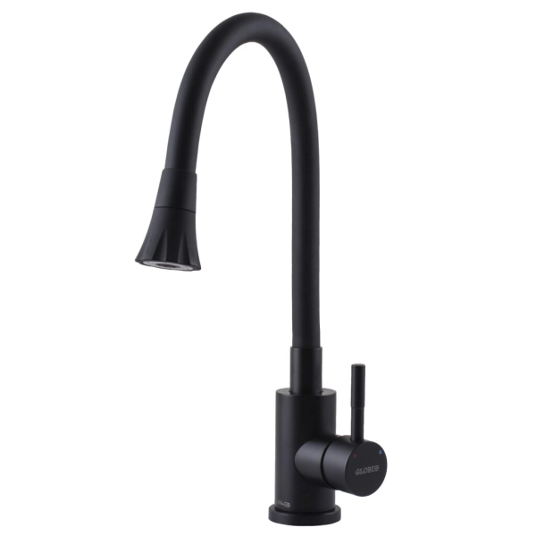 Смеситель для кухни Globus Lux Alpen излив с гибким изли ...