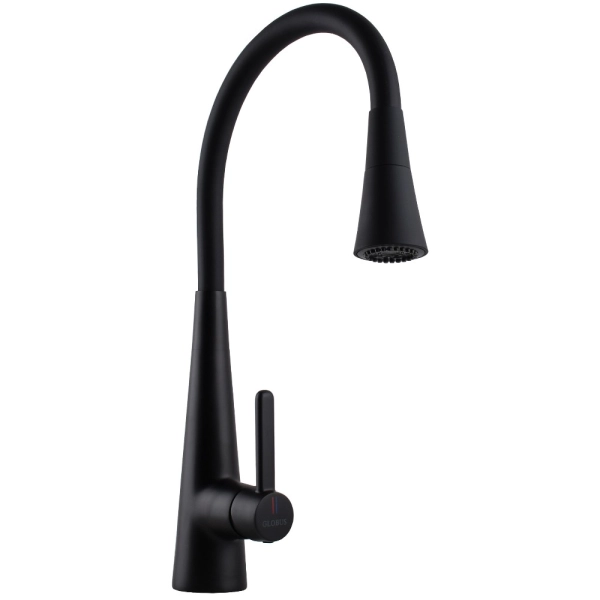 Смеситель для кухни Globus Lux Lazer Pro с гибким изливо ...