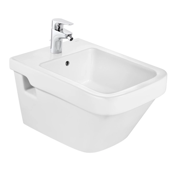 Биде подвесное Roca DAMA-N 570x360 прямоугольное, с сиде ...