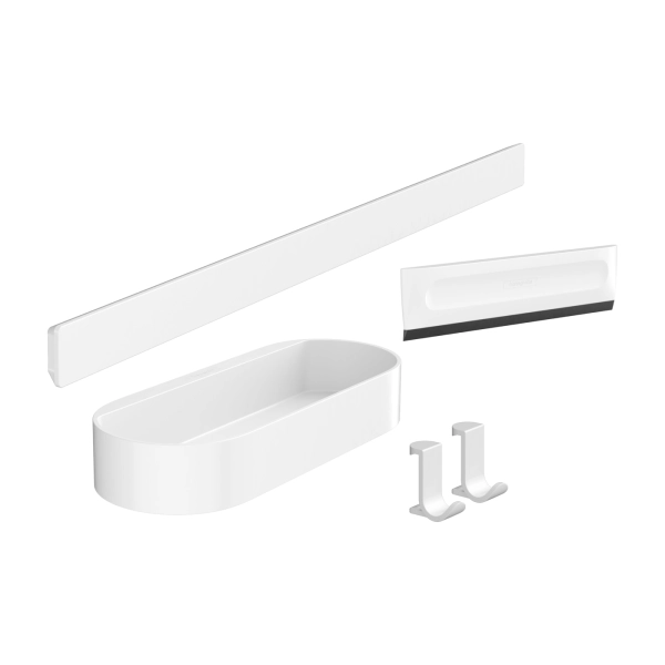 Набір аксесуарів HANSGROHE WALLSTORIS 27967700, білий (2 ...