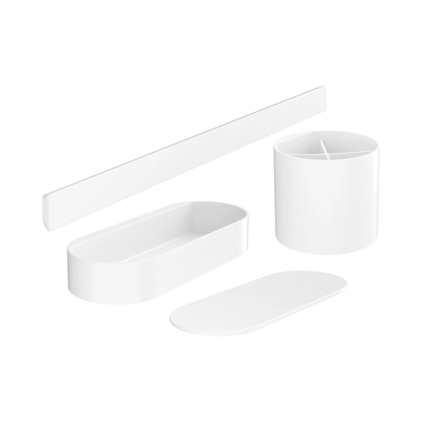 Набір аксесуарів HANSGROHE WALLSTORIS 27968700, білий (2 ...