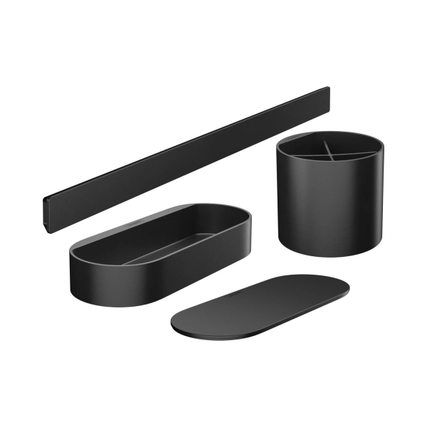 Набір аксесуарів HANSGROHE WALLSTORIS 27968670, чорний ( ...