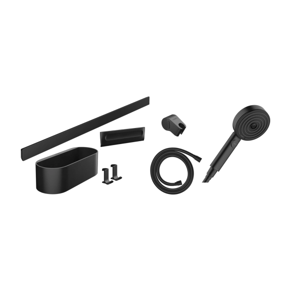 Набір аксесуарів HANSGROHE WALLSTORIS 24291670, чорний ( ...