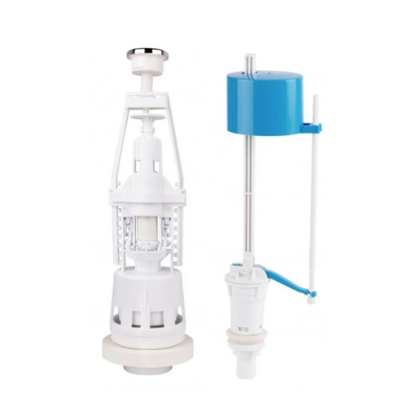 Комплект арматуры для бачка унитаза Lidz WHI 60 02 K001  ...