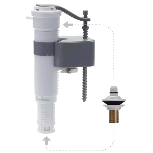 Впускной механизм для бачка унитаза Koer KT-0101 1/2" с  ...
